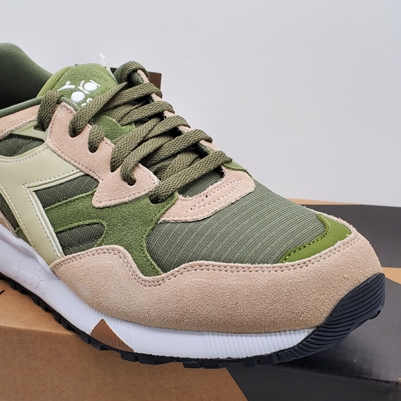 Diadora Calliste Green Olive Sneaker Shoes Sz 9 Mens New - Picture 8 of 10